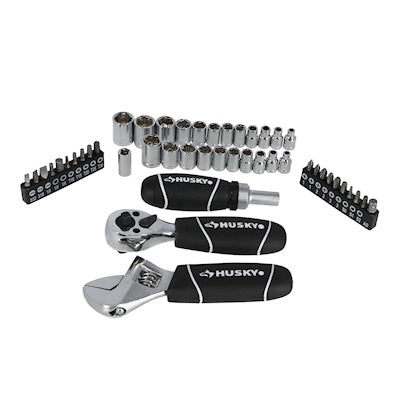 JUEGO DE LLAVES Y DADOS DE ACERO HUSKY