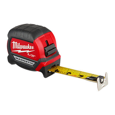 FLEXÓMETRO MAGNÉTICO 800 CM PLÁSTICO MILWAUKEE