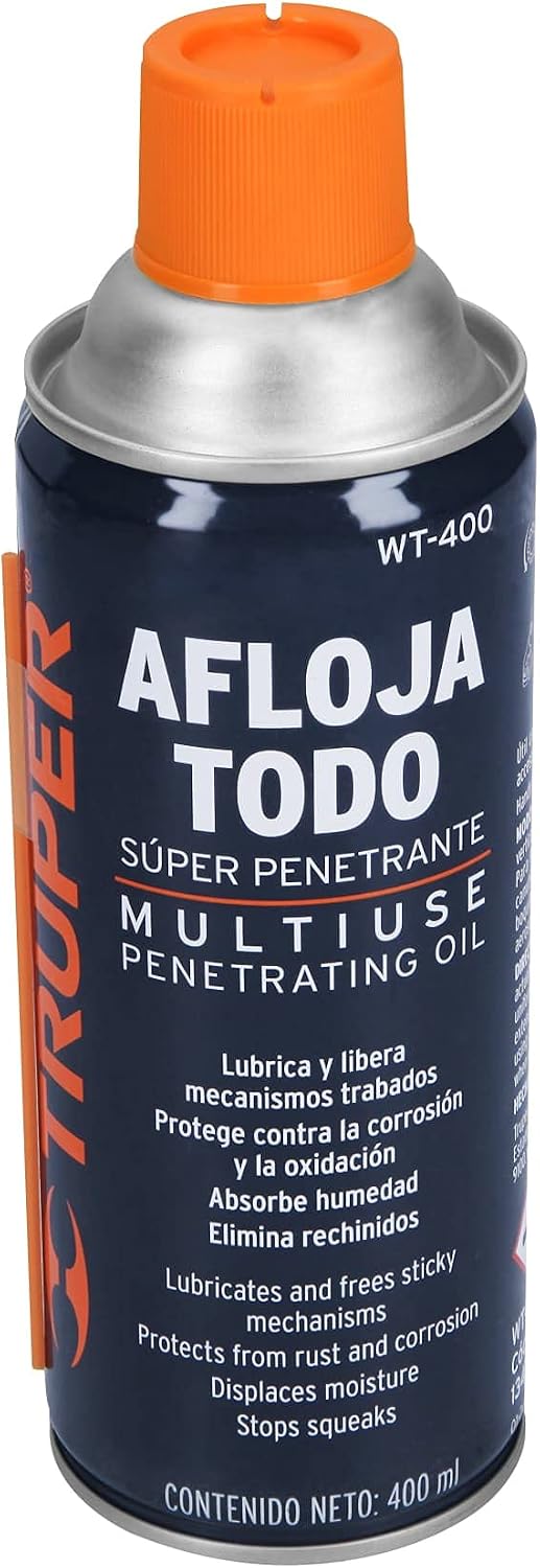 Truper WT-400, Aceites aflojatodo 400 ml