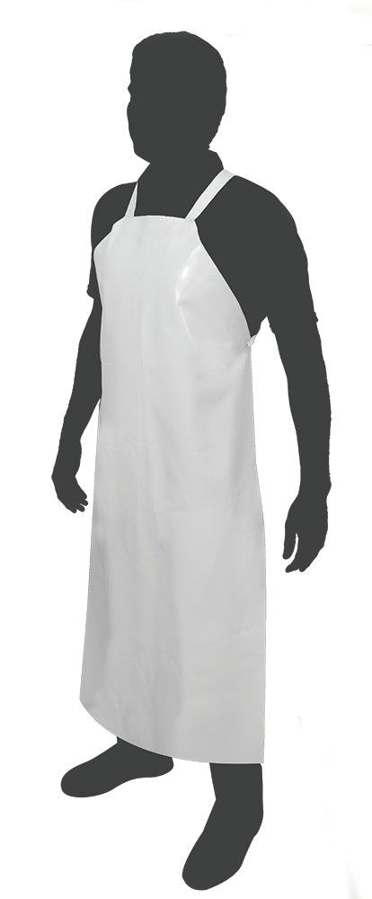 Mandil de charol largo reforzado