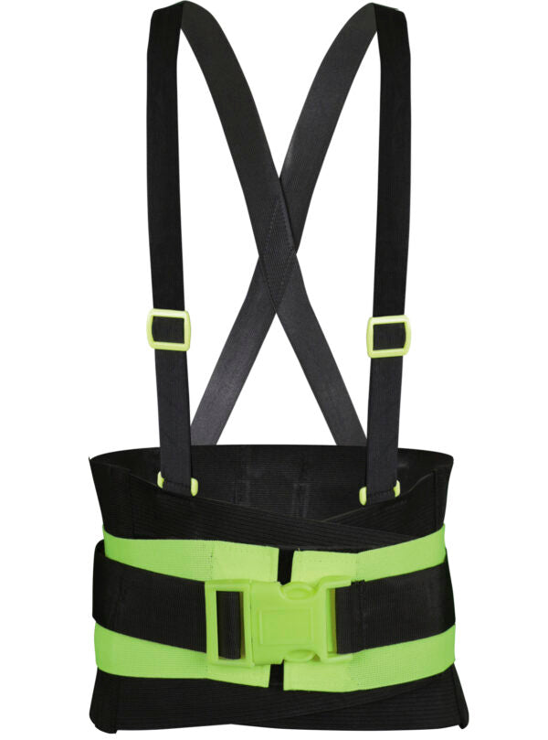 Soporte sacrolumbar elástico reforzado libre de bies