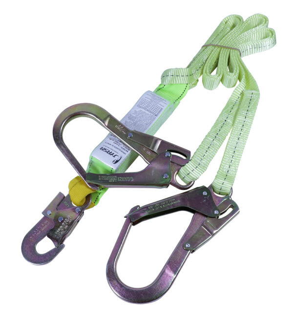 Amortiguador con banda línea verde con ganchos grandes