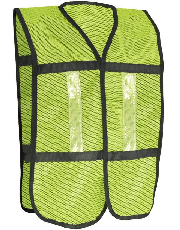 Chaleco de malla de alta visibilidad con reflejante térmico