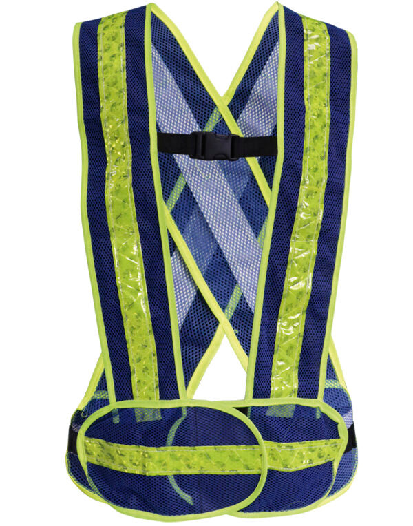Chaleco carrillero con bies high visibility
