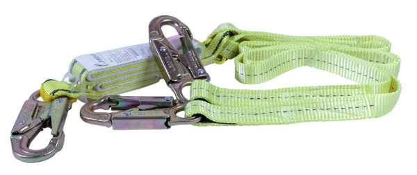 Amortiguador con doble banda de poliéster