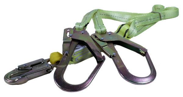 Amortiguador con doble banda de poliéster y ganchos grandes