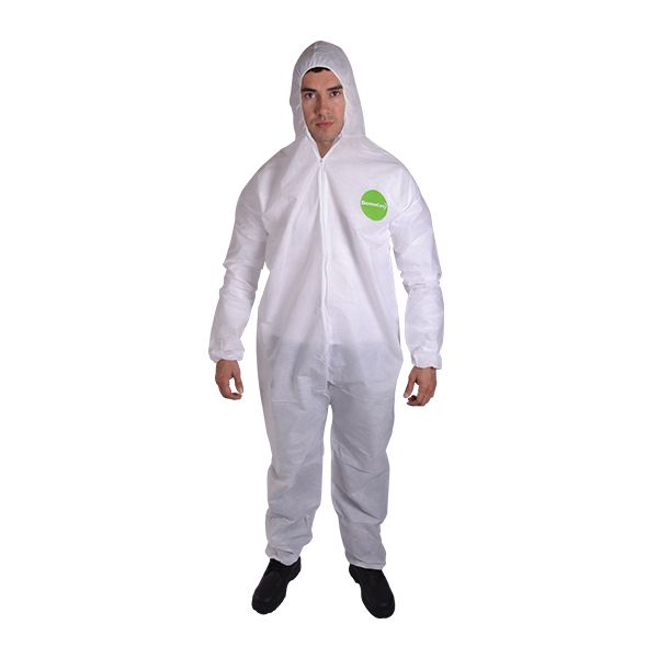 Traje Desechable Blanco tipo Tyvek