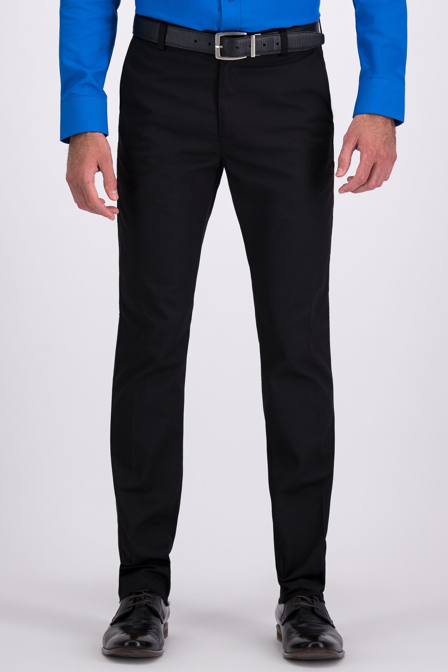 PANTALON DE GABARDINA CORTE RECTO IMPORTACION KAKI OBSCURO CABALLERO