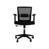 Silla Ejecutiva Sky Chair Kan Gerente Elite Descansa Brazos Ajustables Malla Negra