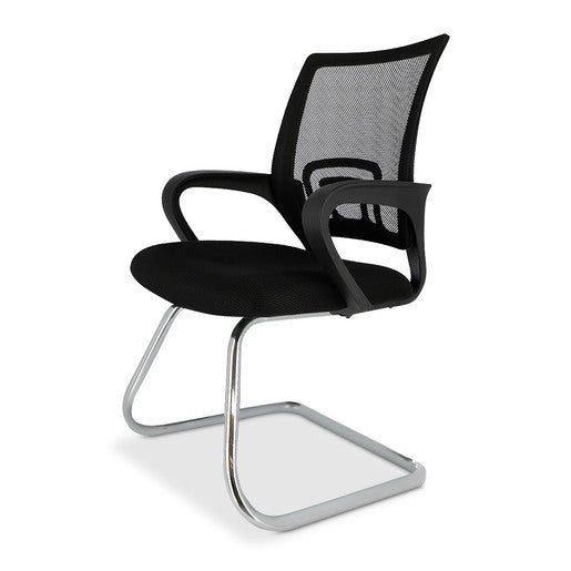 Silla para Visitas Red Top Mesh Negro