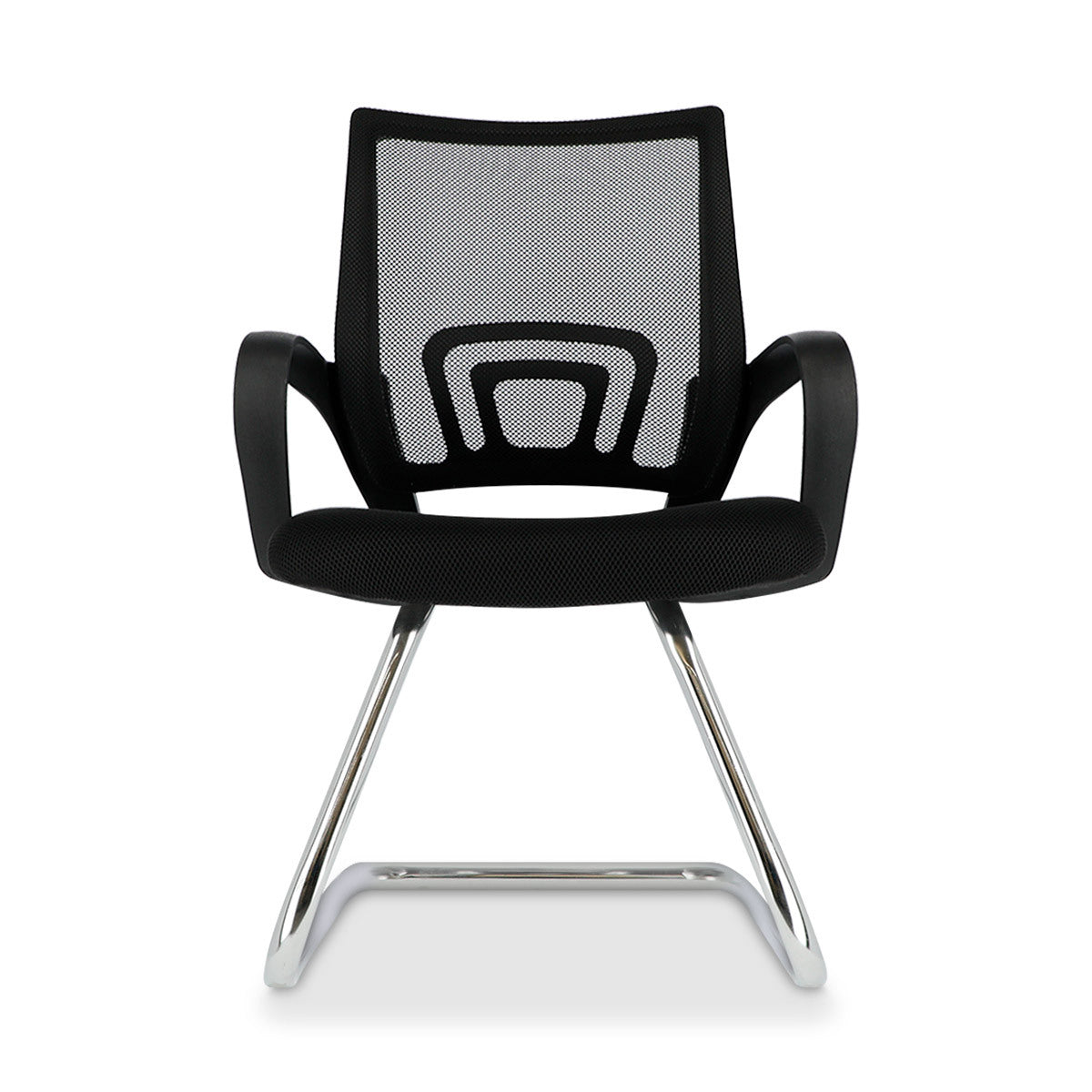 Silla para Visitas Red Top Mesh Negro
