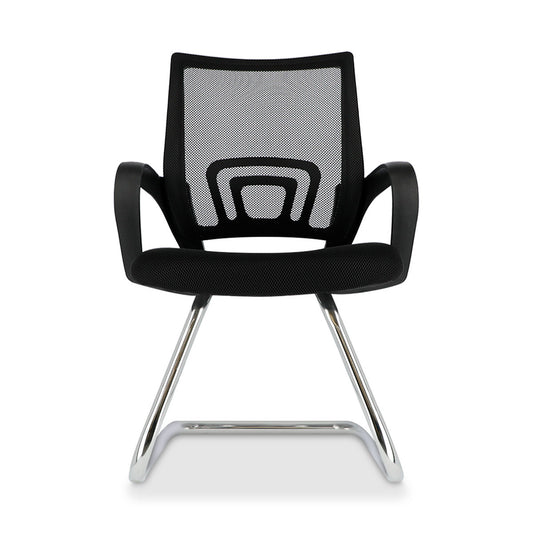 Silla para Visitas Red Top Mesh Negro