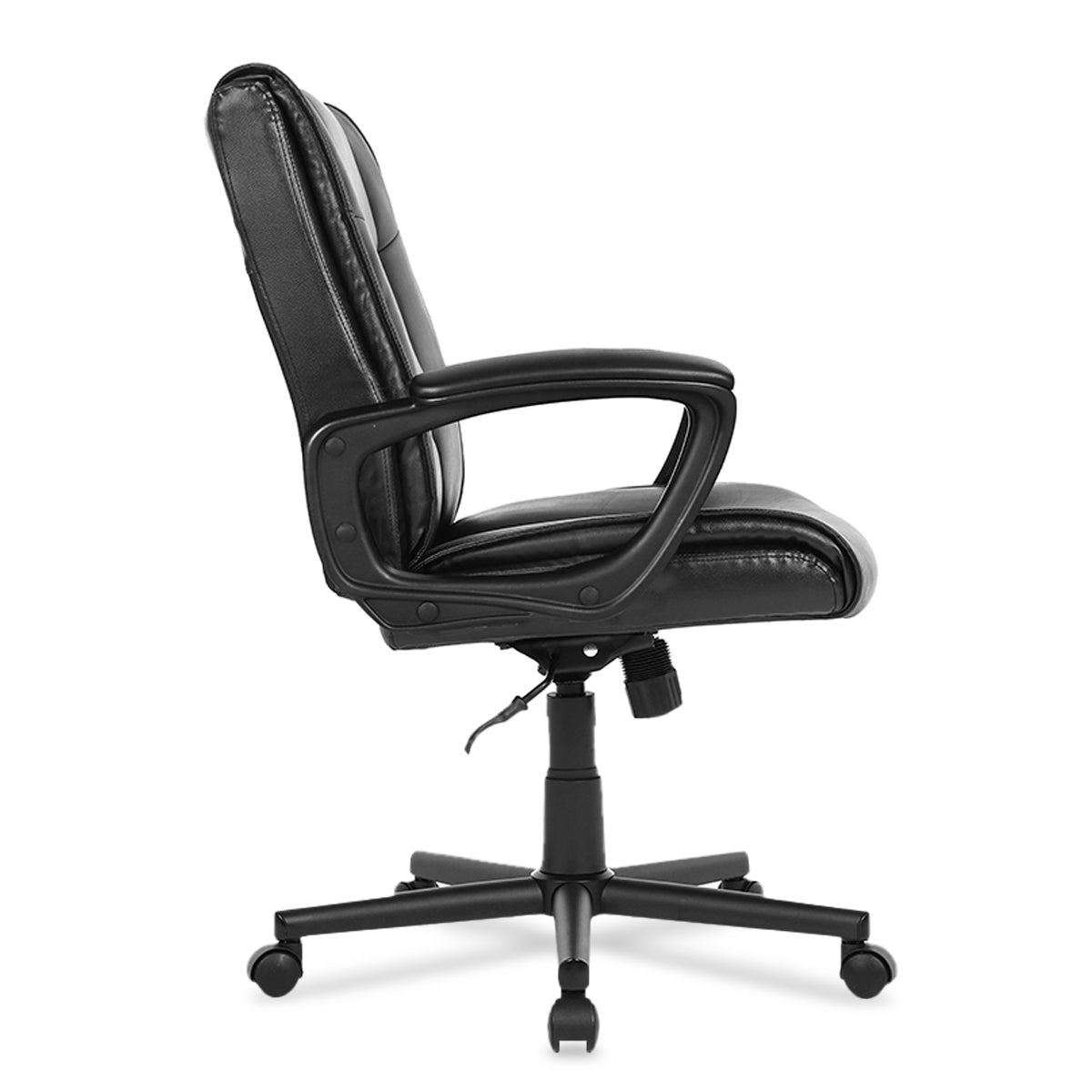 Silla Ejecutiva Office Depot Cuero Vegano Negro