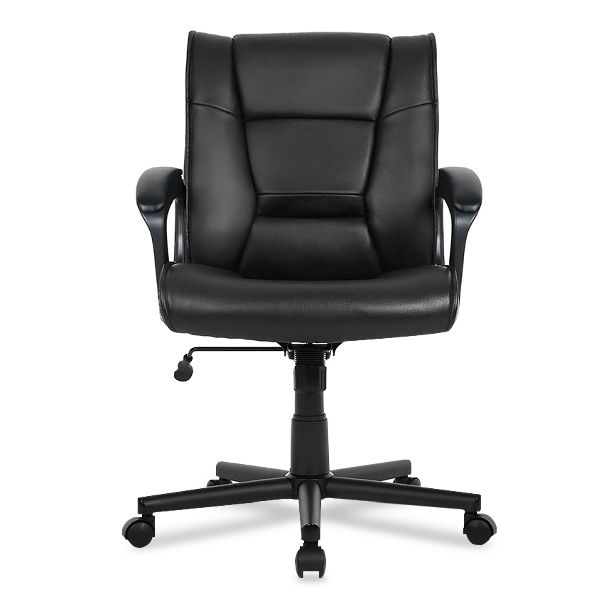 Silla Ejecutiva Office Depot Cuero Vegano Negro