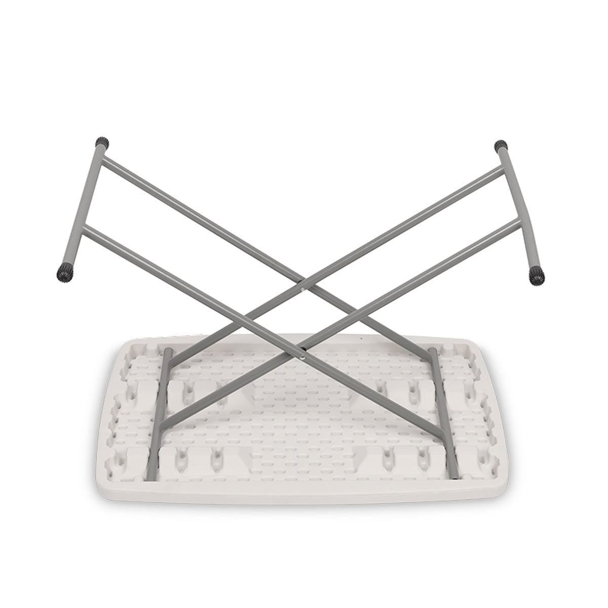 Mesa Rectangular 4Tune Exterior Plegable Blanco