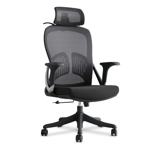 Silla Ejecutiva Ergonómica Valery Tokio Mesh Negro