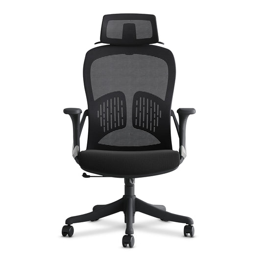 Silla Ejecutiva Ergonómica Valery Tokio Mesh Negro