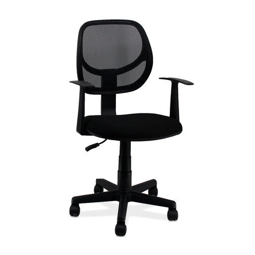 Silla Secretarial Lancaster Sky Chair Altura Ajustable Negra