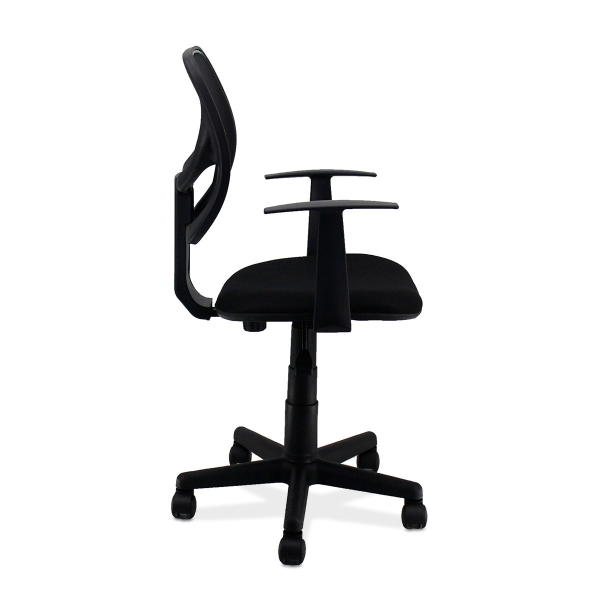 Silla Secretarial Lancaster Sky Chair Altura Ajustable Negra