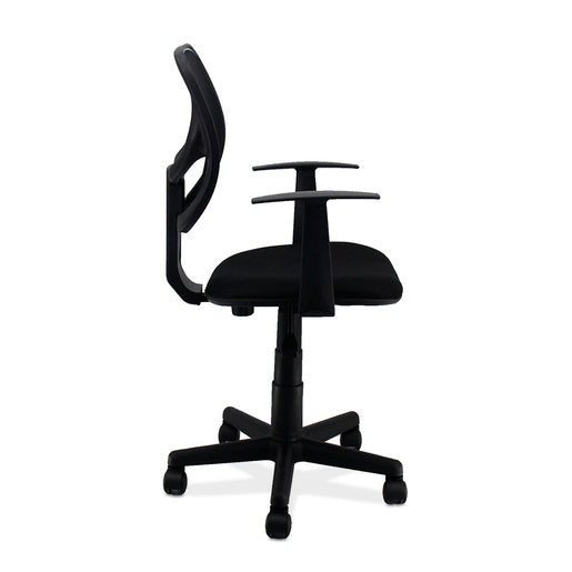 Silla Secretarial Lancaster Sky Chair Altura Ajustable Negra