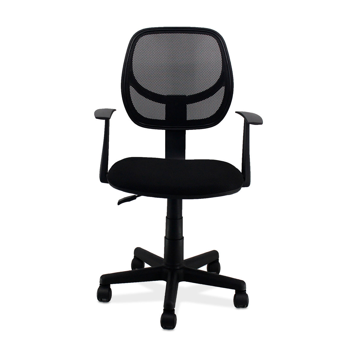 Silla Secretarial Lancaster Sky Chair Altura Ajustable Negra