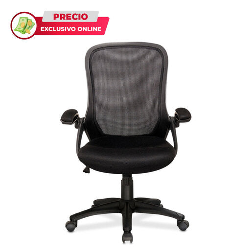 Silla Ergonómica de Oficina 4Tune Mesh Negra