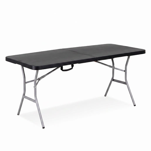 Mesa Plegable Coscorp Lifetime Polietileno Negro