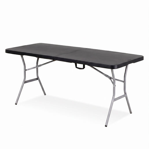 Mesa Plegable Coscorp Lifetime Polietileno Negro
