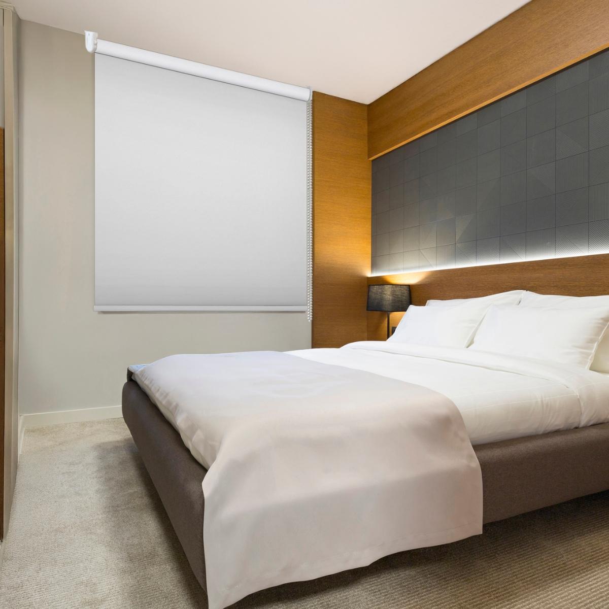 PERSIANA Blackout ENROLLABLE 110 X 230 CM COLOR BLANCO