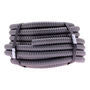 ROLLO DE MANGUERA CONDUIT FLEXIBLE TIPO LIQUIDTIGHT DE 3/8 DE PULGADA 10 METROS GRIS