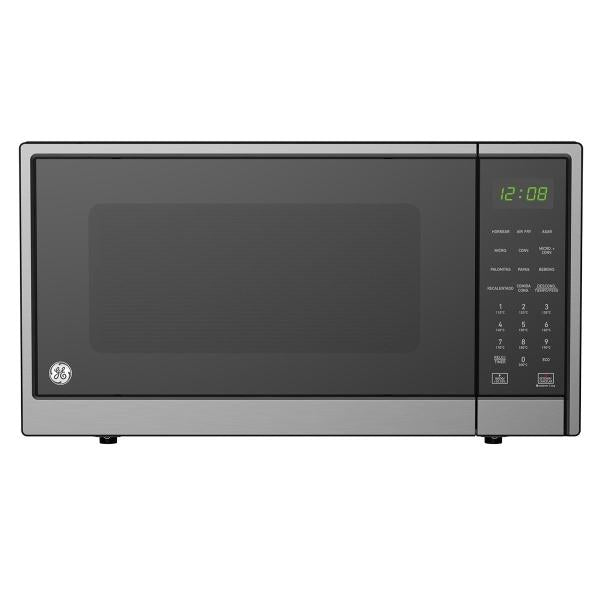 HORNO MICROONDAS GE 1.4 PIES AIRFRYER ACERO INOX