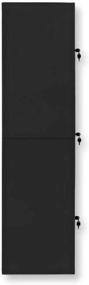 EKE Locker Metalico 185 X 38 X 45 Grande Almacenamiento Resistente Lockers Casilleros de Metal con Llave para Oficina Es