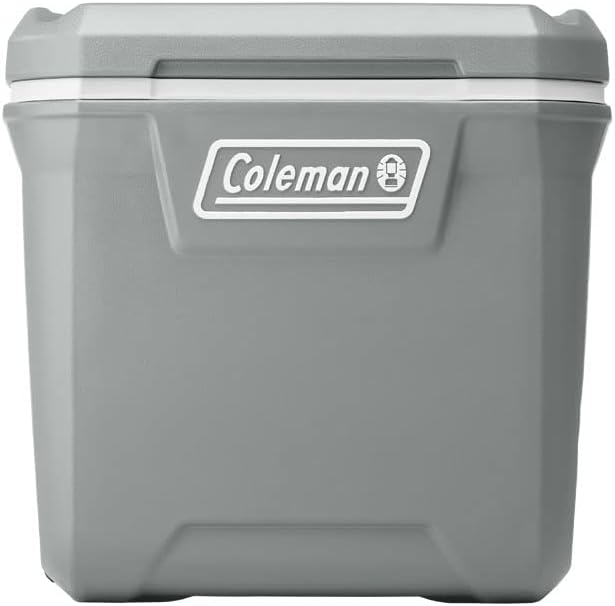 Coleman Serie 316 Hielera con Ruedas de 61,51 litros, Mantiene el Hielo por Dias, Color Gris, B08TYHVKR7
