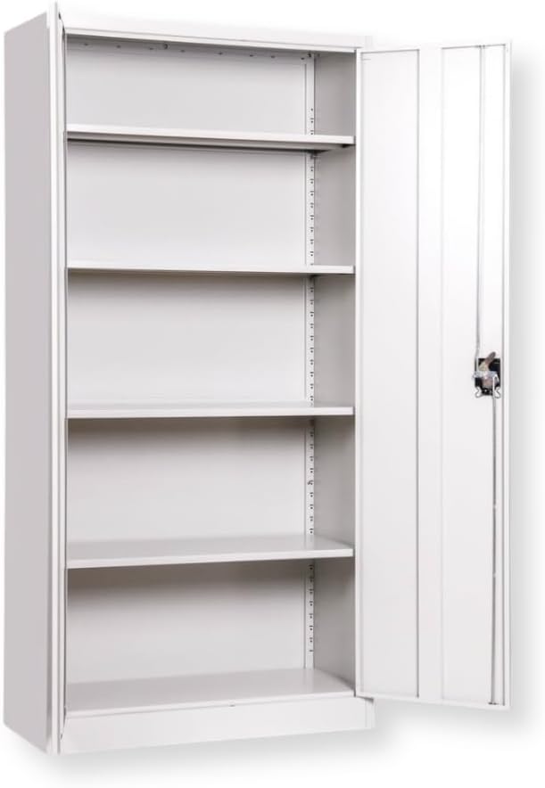 EKE Locker Metalico Gabinete Metalico Tipo Closet para Oficina Hogar Organizador Resguardo de Documtentos Armario de Alm