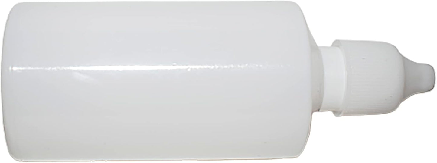 50 Gotero Polietileno Farmaceutico Blanco Tapa Inserto 60 Ml
