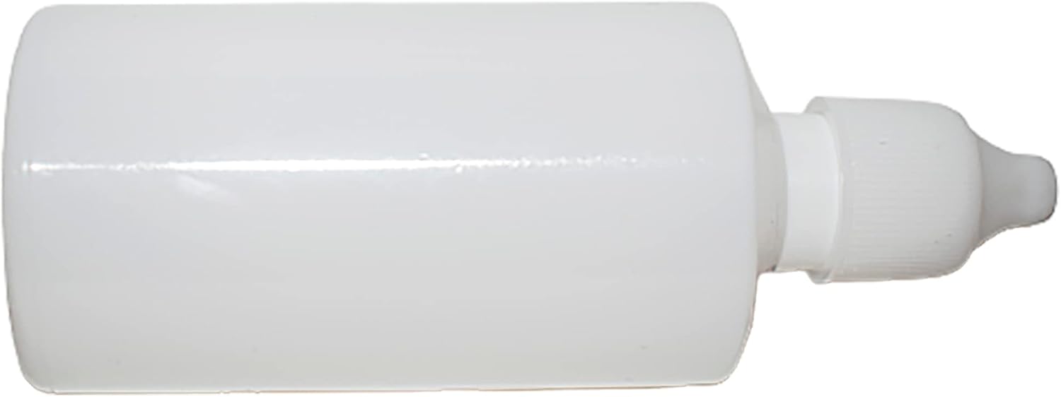 50 Gotero Polietileno Farmaceutico Blanco Tapa Inserto 60 Ml