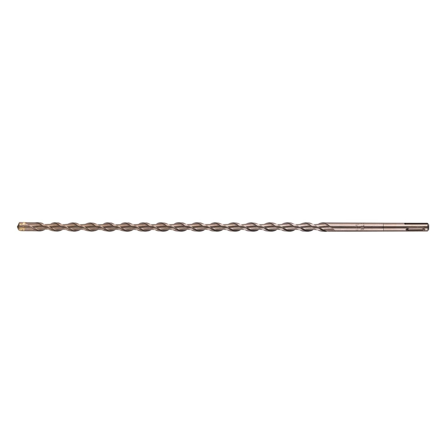 Truper BS-1/2X18, Broca para concreto con sistema directo de inserción (SDS Plus) 1/2" x 18"