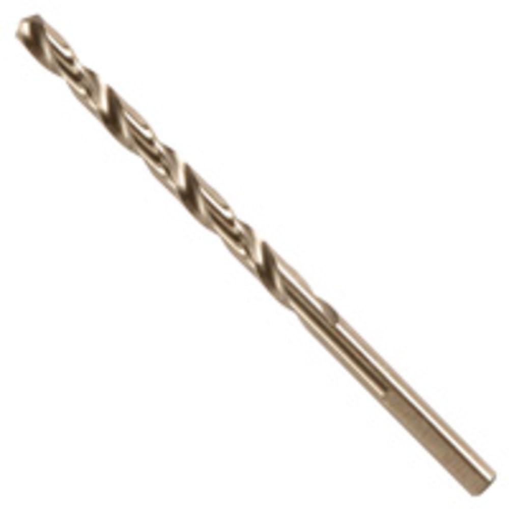 BOSCH CO2139B 1 pieza 3/16 pulgadas x 3-1/2 pulgadas. Broca de metal Cobalt M42 con vástago de tres planos para aplicaci