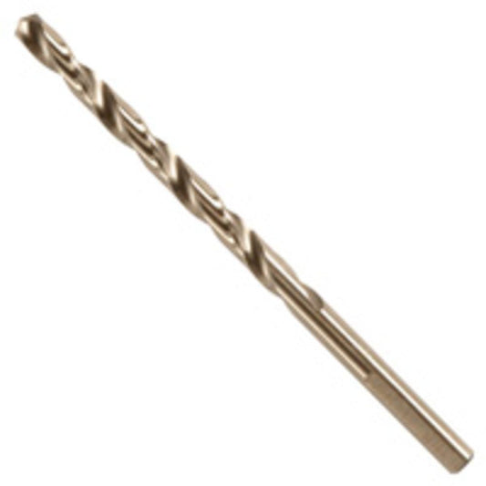 BOSCH CO2139B 1 pieza 3/16 pulgadas x 3-1/2 pulgadas. Broca de metal Cobalt M42 con vástago de tres planos para aplicaci