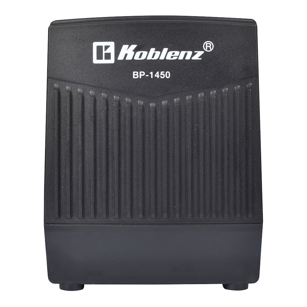 REGULADOR DE VOLTAJE 1450 VA/700 W NEGRO KOBLENZ