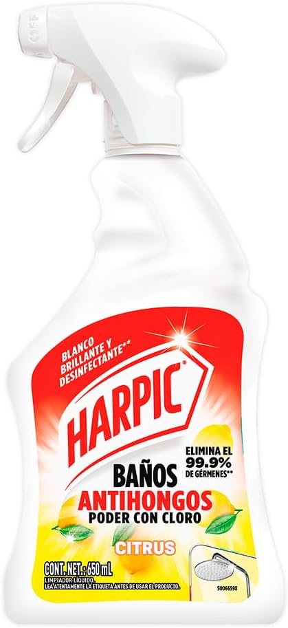 Harpic® Limpiador Líquido para Baños Antihongos Citrus