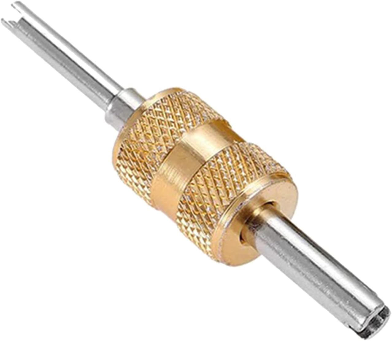 Almencla R410A R22 Extractor de núcleo de válvula de CA, doble tamaño de 1/4 y 5/16 pulgadas, instalación de extracción 