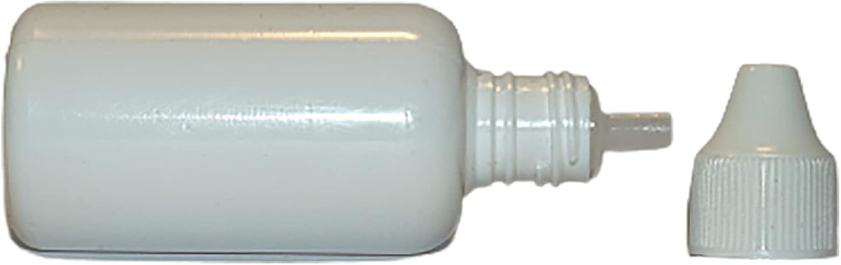 10 Gotero Farmacéutico Plastico Blanco Tapa Insert 30 ML