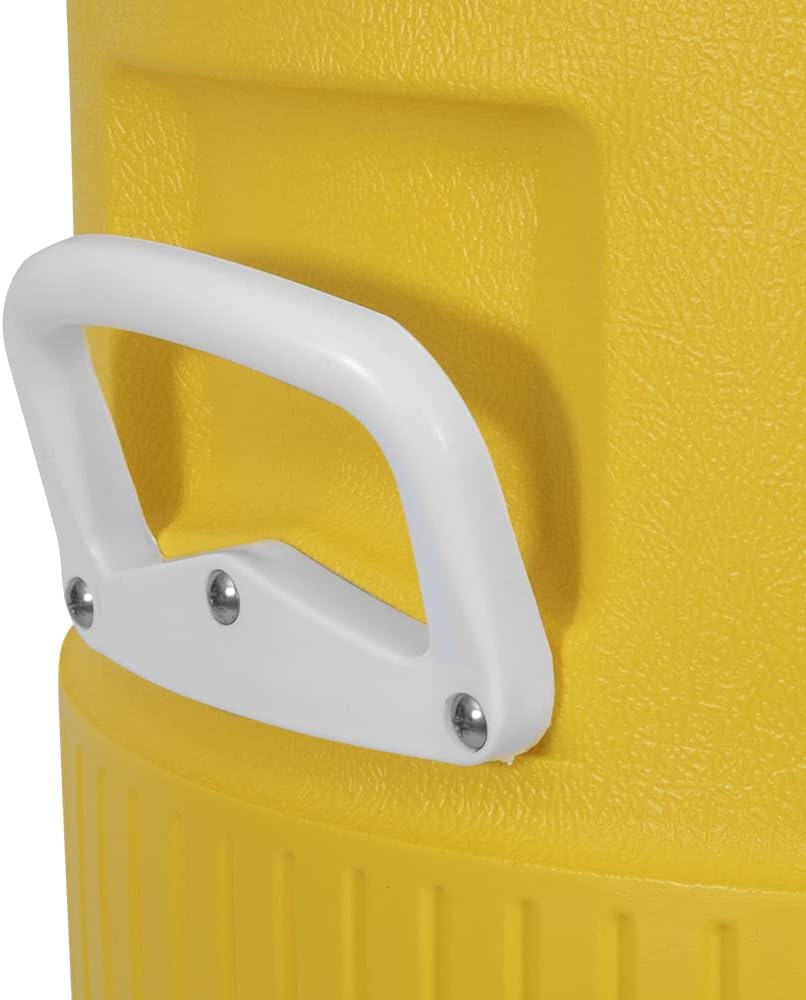 IGLOO Termo, Capacidad DE 5 GAL (18,92 L), Serie 400, Amarillo, Blanco, Rojo, Blanco IG7003