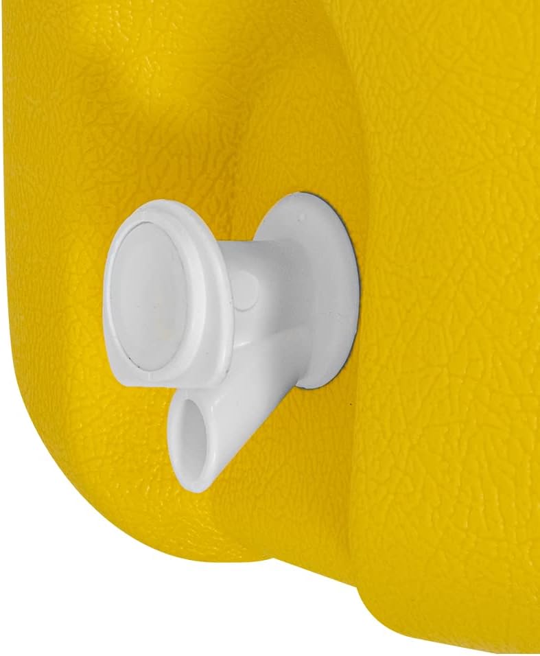 IGLOO Termo, Capacidad DE 5 GAL (18,92 L), Serie 400, Amarillo, Blanco, Rojo, Blanco IG7003