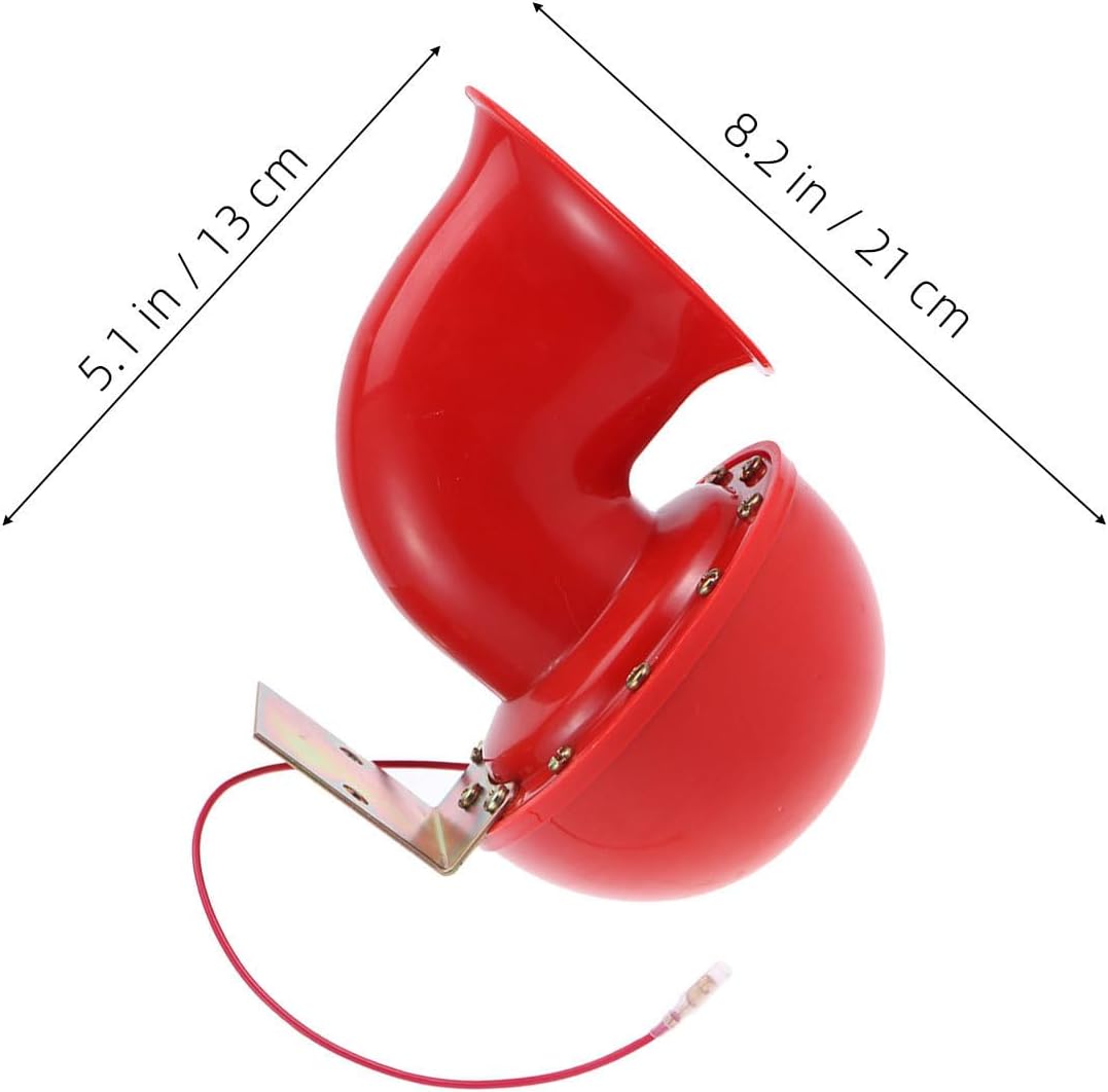Genérico Claxon Eléctrico de Caracol para Vehículo Reemplazo Metálico para Auto Camioneta SUV ATV y Motocicleta Bocina P