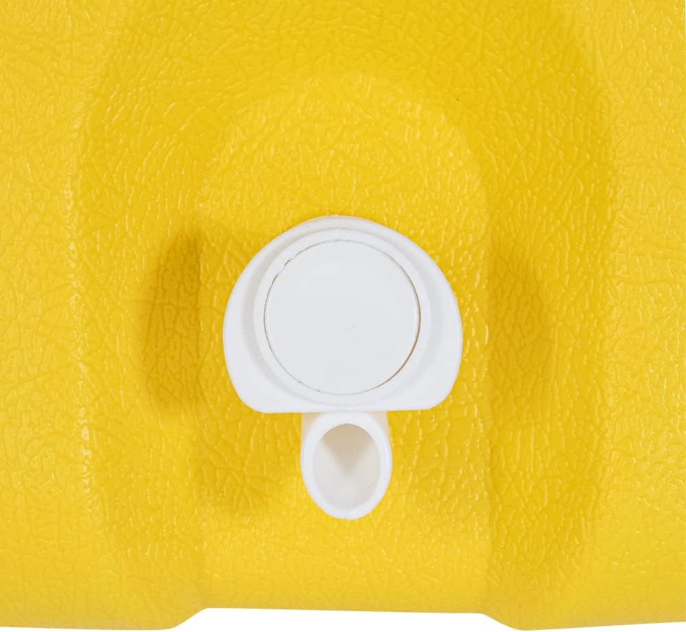 IGLOO Termo, Capacidad DE 5 GAL (18,92 L), Serie 400, Amarillo, Blanco, Rojo, Blanco IG7003