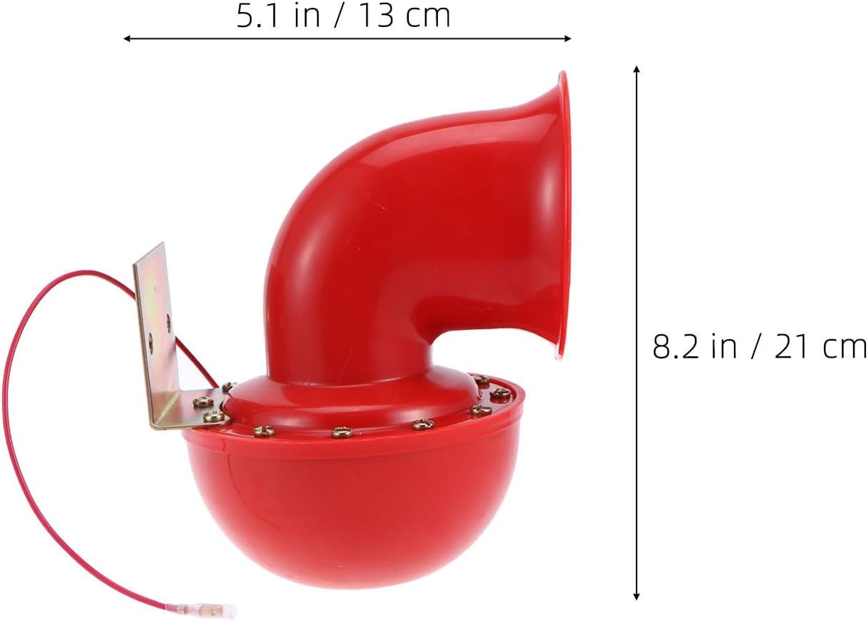 Genérico Claxon Eléctrico de Caracol para Vehículo Reemplazo Metálico para Auto Camioneta SUV ATV y Motocicleta Bocina P