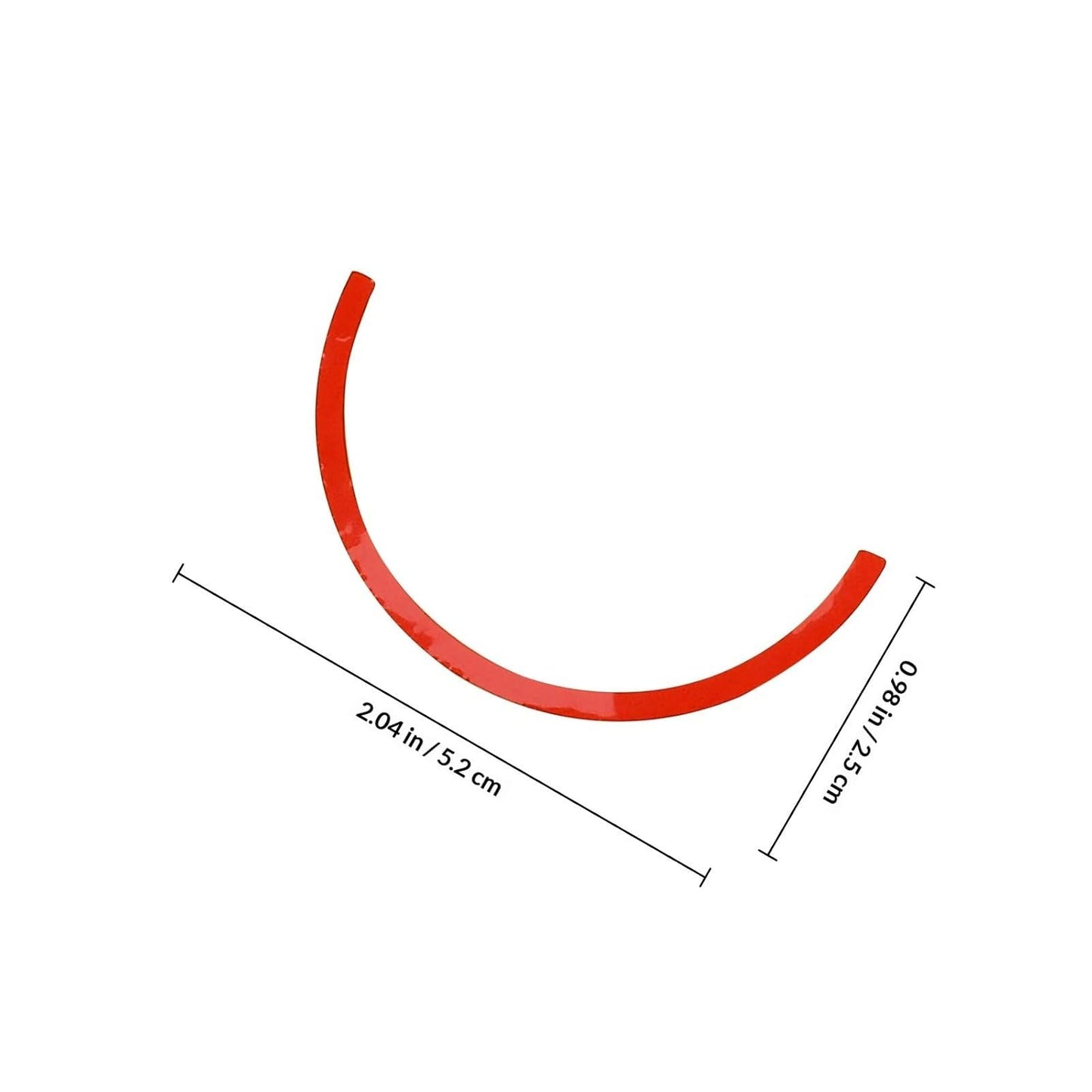 LIOOBO Etiquetas Adhesivas Para Manómetro 5 Cm Pack 30 Piezas Impermeables Con Adhesivo PVC Para Uso En Instrumentos Mec