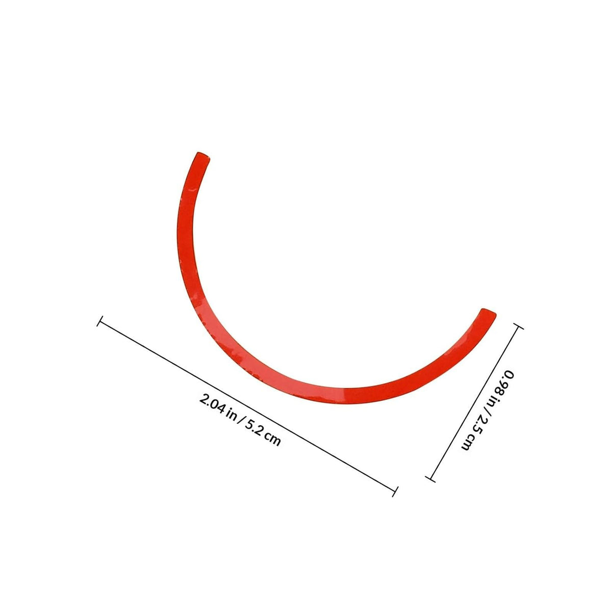LIOOBO Etiquetas Adhesivas Para Manómetro 5 Cm Pack 30 Piezas Impermeables Con Adhesivo PVC Para Uso En Instrumentos Mec